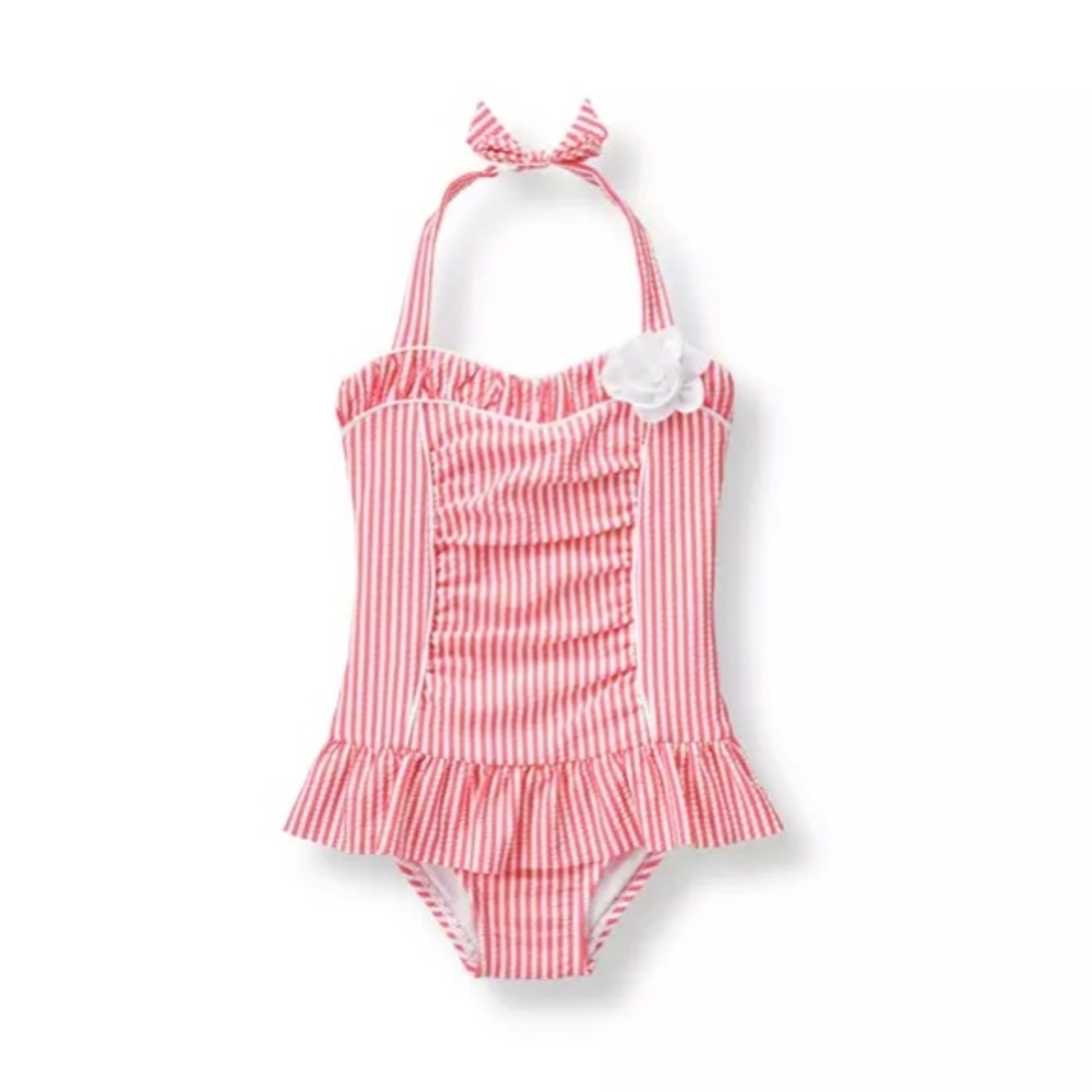 Seersucker swimsuit